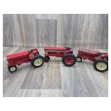 Farmall 460 Tractor & 2 Other Tractors Damaged
