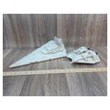 Star Wars  Models  Snow Speeder & Imperial Star De