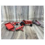 Hubley Tractor, Manure Spreader, 2 Bottom Plow, Pa