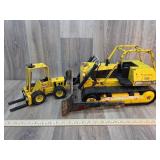 Tonka Bulldozer & Fork Lift