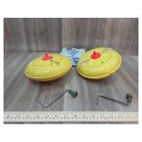 Space Ship Tops Spring Broken