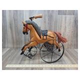 Wooden Horse on Wheels