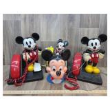 3-Micky Mouse Phones & Bank