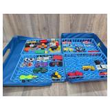 Hot Wheels & Matchbox Cars in Carrier