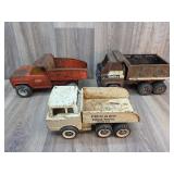 2 Tonka Dump Truck & Structo Dump Truck