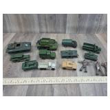 Diecast Army Toys (Mostly 'Dinky' Toys)  (some d