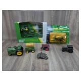 John Deere Tractor & Implement Set JD S&P, Belt Bu
