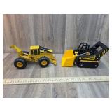 JD Skidder ERTL & Buddy L Plastic Skid Loader