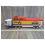 ERTL Semi Truck & Trailer Wrangler (Broken)