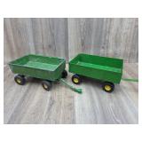 2 JD Grain Wagon ERTL 1:16 Scale
