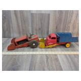 Wyandotte Scraper, Plastic/Tin Dump Truck/Blade