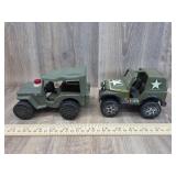 Tonka & Buddy L Jeeps  Plastic & Tin