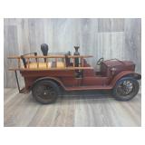 Steel & Wood Fire Truck