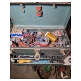 Tool box with misc tools - sockets, ratchets.