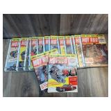 1958 Complete Year Set Hot Rod Magazines - Plus ad