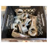 Milk Crate full of Pistons and Rods