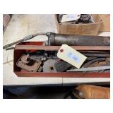 Tool Tote and propane tank