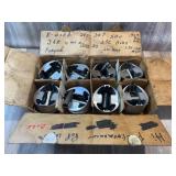 Set of 8 Pistons - Used - 3.9 Bore - .927 pin diam