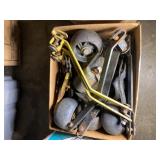 Box of Mower Deck Wheels