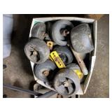 Box of Mower Deck Wheels