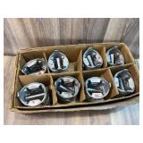 Set of 8 Pistons - New - for a 56-64 HD Ford Std 3