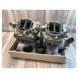 Y Block Intake Manifold '56-57 - 2 Buick Carter 4