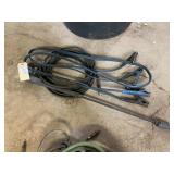 Pressure Washer Hose and Jumper Cables