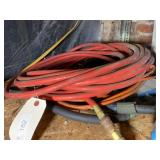 Air hose and electric cord