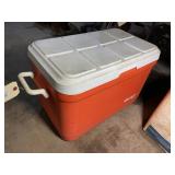 Orange & White Cooler