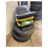 2 Tires, Mower Seats