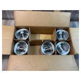 Set of 6 Pistons - Sterling - New - Ford a 1955-19