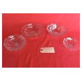 Heisey Colonial Pattern Bowls - Various Sizes