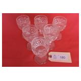 EAPC Clear Glass 4" Goblets