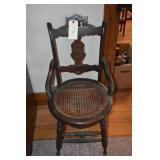 Antique Eastlake Victorian Style Carved Side Chair