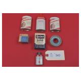 Antique Tooth Powder, Soap, First Aid Tape