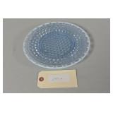 Imperial Glass "Katy Blue" Laced Edge Plate