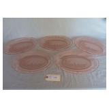 Federal Pink Sharon / Cabbage Rose Oval Platters