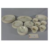 Edwin M. Knowles China Co. Forsythia Pattern Piece