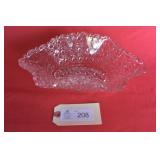 L.E. Smith Glass Co. Daisy & Button Pattern Dish