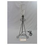Wrought Iron Scroll Table Lamp