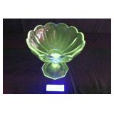 Heisey Vintage Colonial Clear Glass Compote