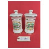 Apothecary Jars (Albarellos).