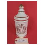 Vintage Owens Illinois Apothecary Jar (Albarello).