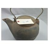 Antique Cast Iron Kettle