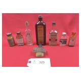 Antique Medicine Bottles. Qty of 8 in all.