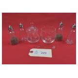 Berry Bowl, Creamer and 2 Salt & Pepper Sets