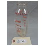 Antique Jewell Milk Jar - Mount Vernon, Ohio