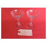 Heisey Crystal Priscilla Champagne Stem