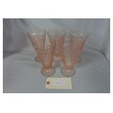 Federal Pink Sharon / Cabbage Rose Ice Tea Tumb..