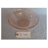Federal Pink Sharon / Cabbage Rose Berry Bowl
